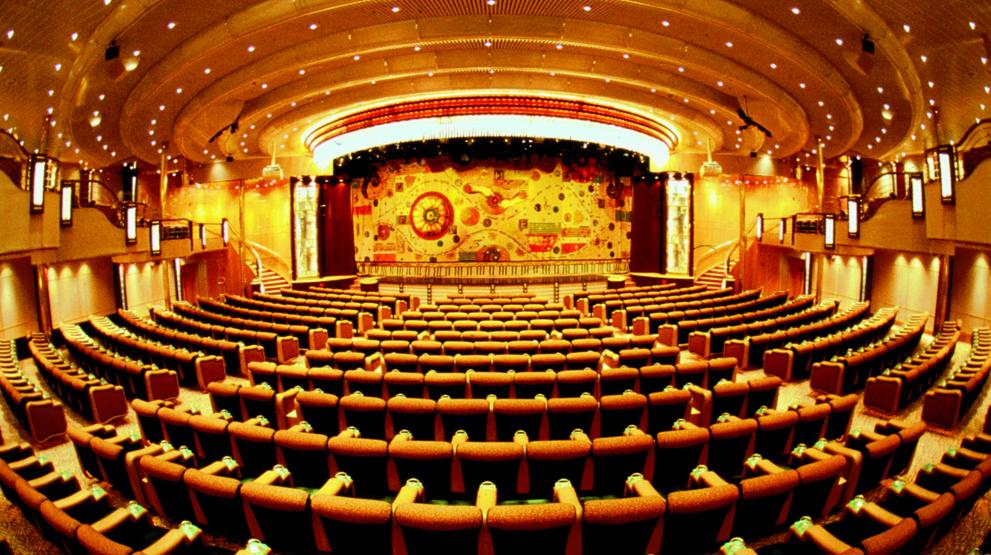 Teater om bord på Enchantment of the Seas