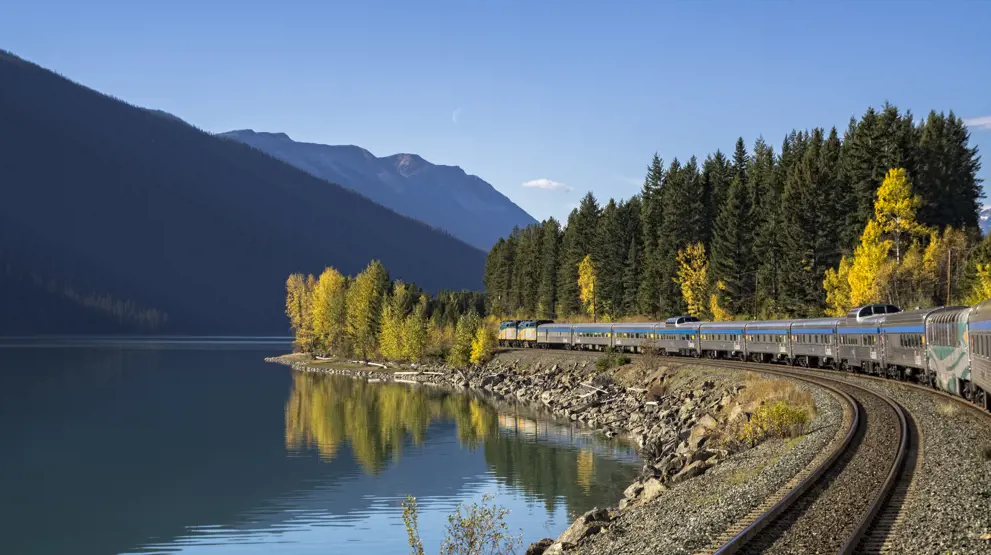 Se frem til utallige postkortmotiv på togreisen. Foto: VIA Rail