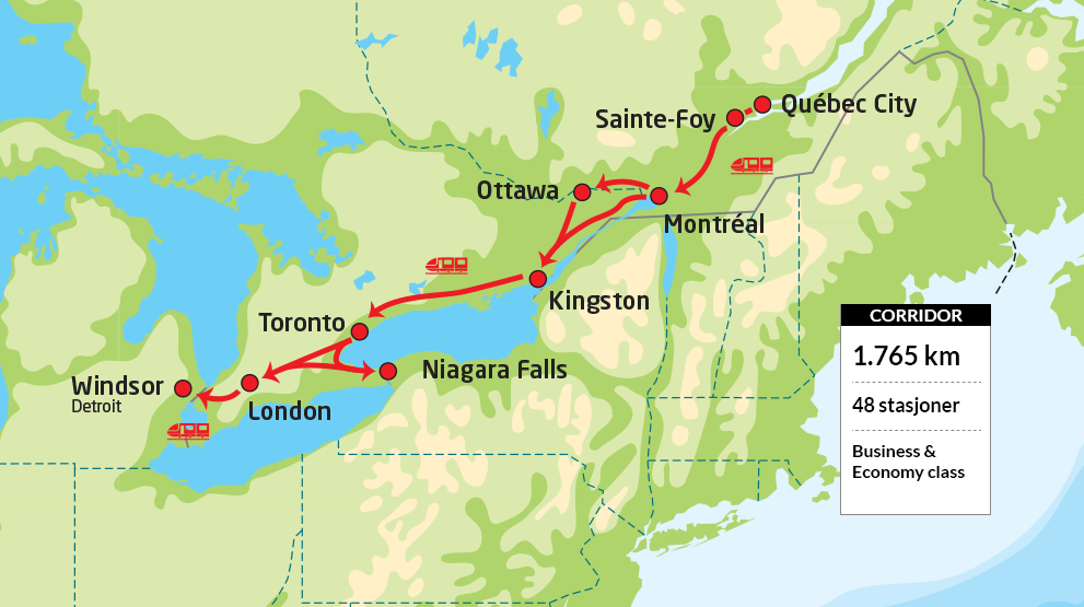 Opplev Øst-Canada med VIA Rail
