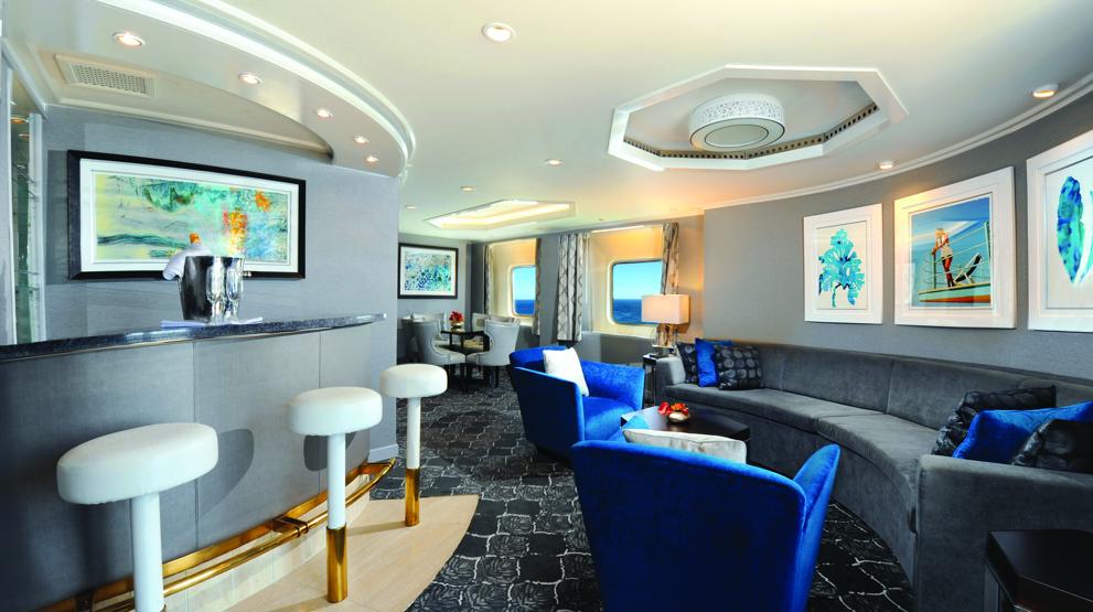 Suite om bord på Empress of the Seas