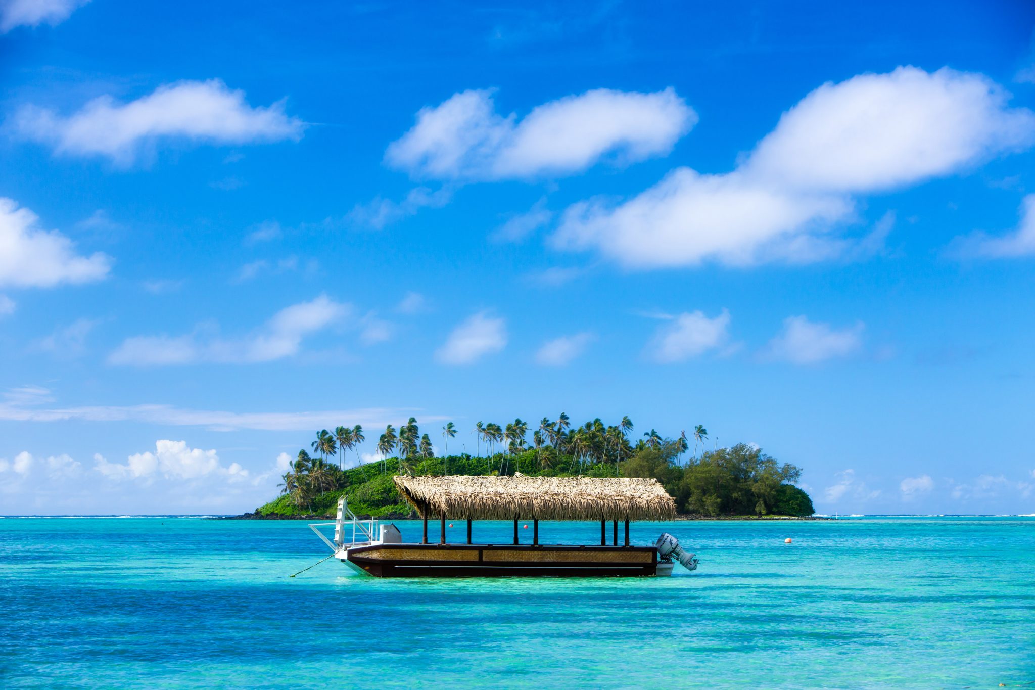 Rarotonga og seiltur på Muri-lagunen