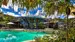 Bassengområdet - Hoteller på Fraser Island. Foto: Kingfisher Bay Resort