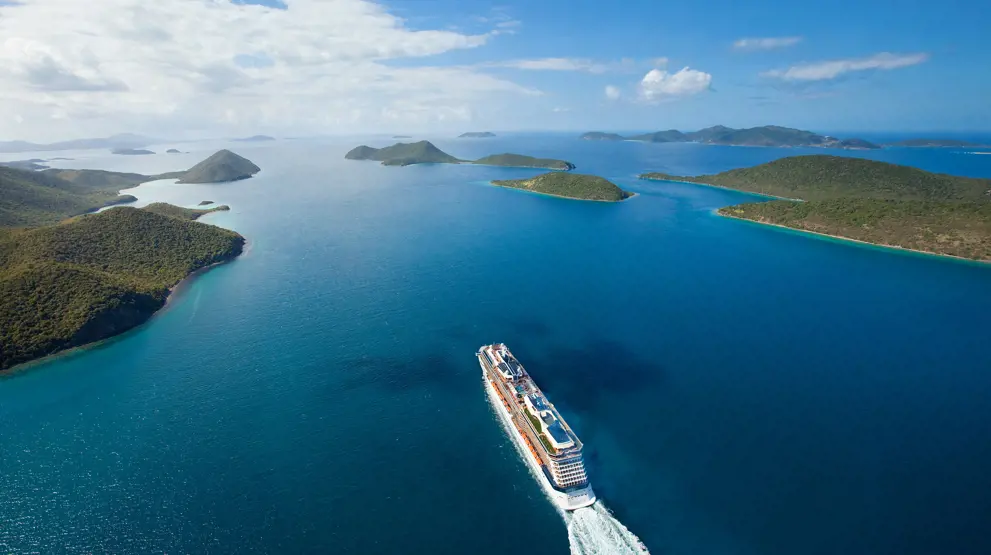 Reis på tvers av Atlanteren på et transatlantisk cruise