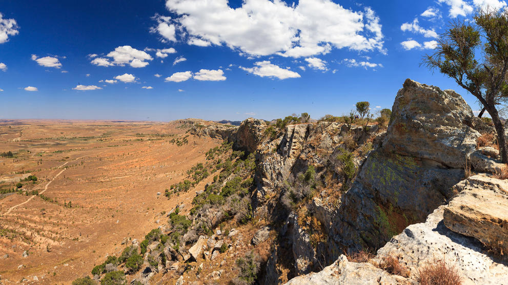Vakker utsikt over Parc National de I'Isalo - Reiser til Madagaskar