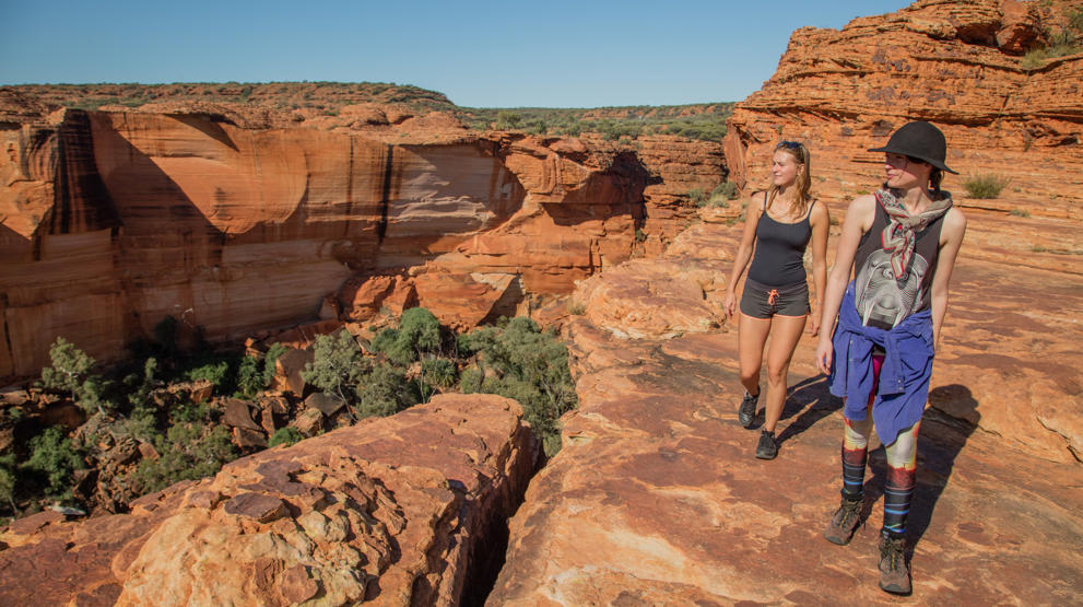 Kings Canyon i Red Centre. Foto: Wayoutback