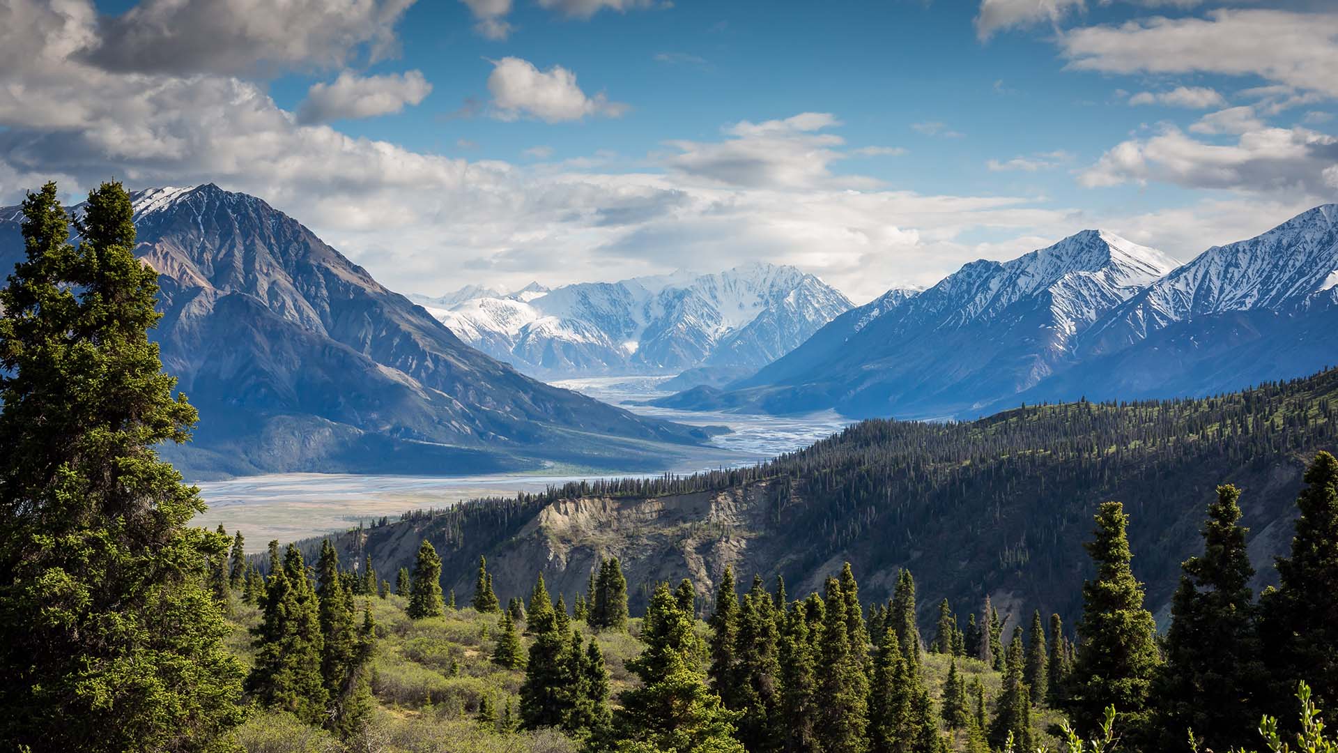 Dere vil bli betatt av Kluane National Park