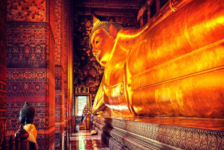Besøk i Bangkok og Wat Pho 