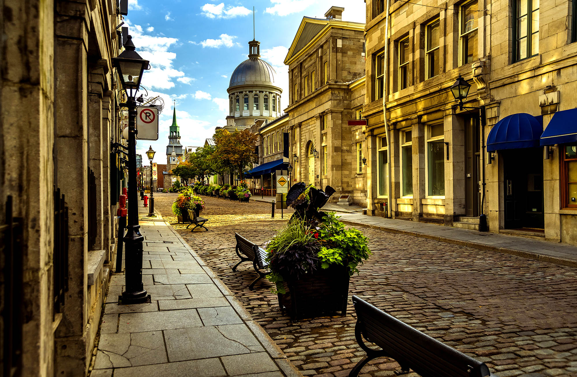 Det franske kvarteret i Montreal