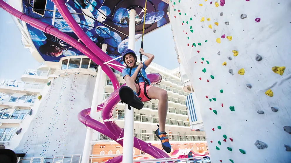 Royal Caribbean er kjent for å hele tiden utvikle idéen om et cruiseskip