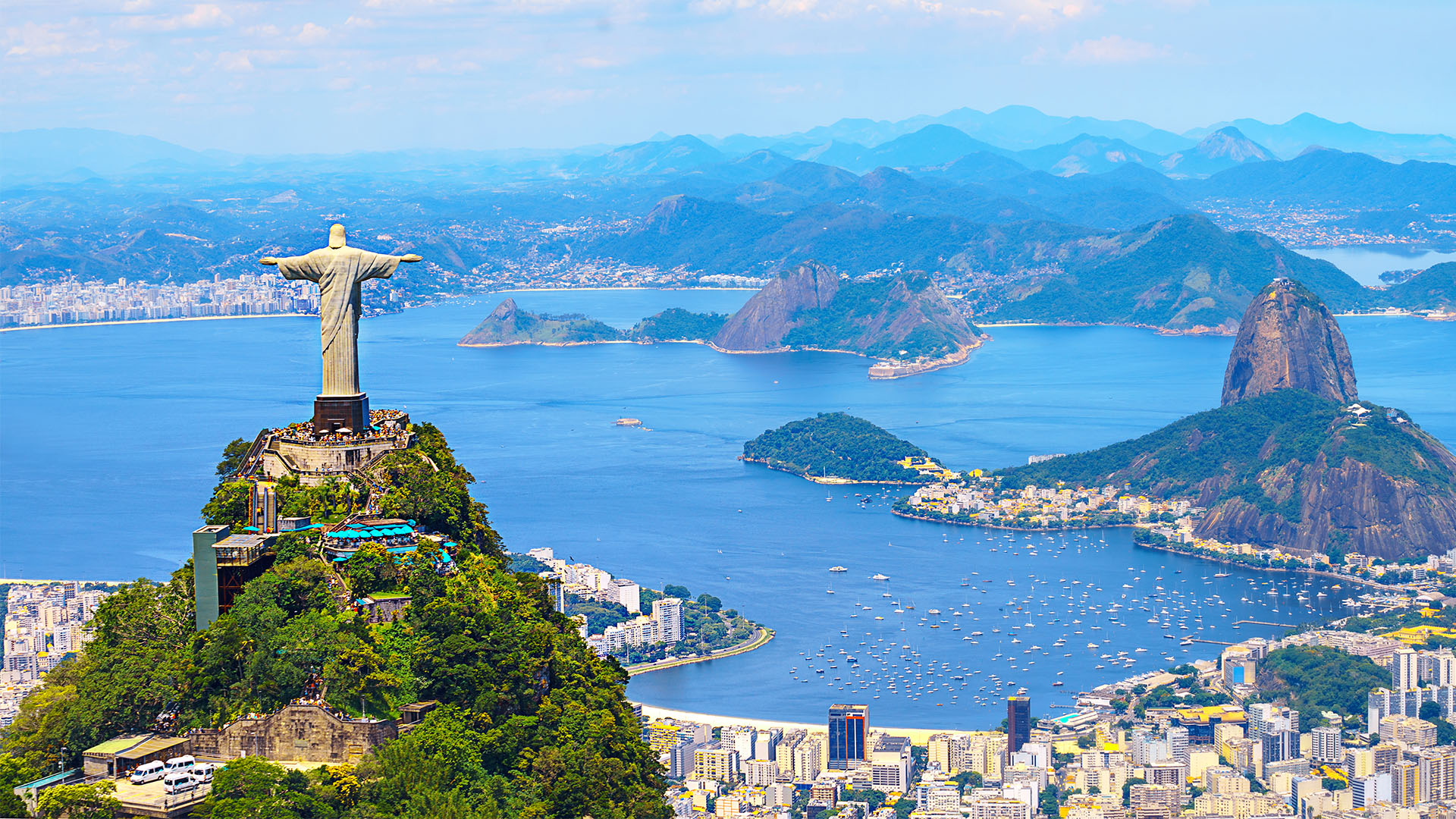 Opplev både Kristusstatuen og Sukkertoppen i Rio de Janeiro