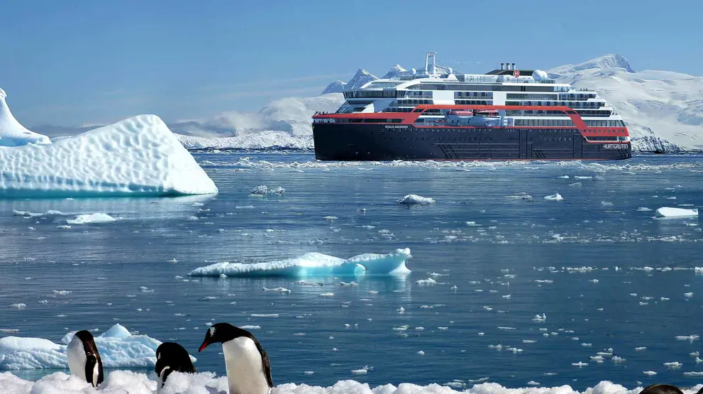 Vil du på et helt spesielt cruise, kan du f.eks. komme til unike Antarktis