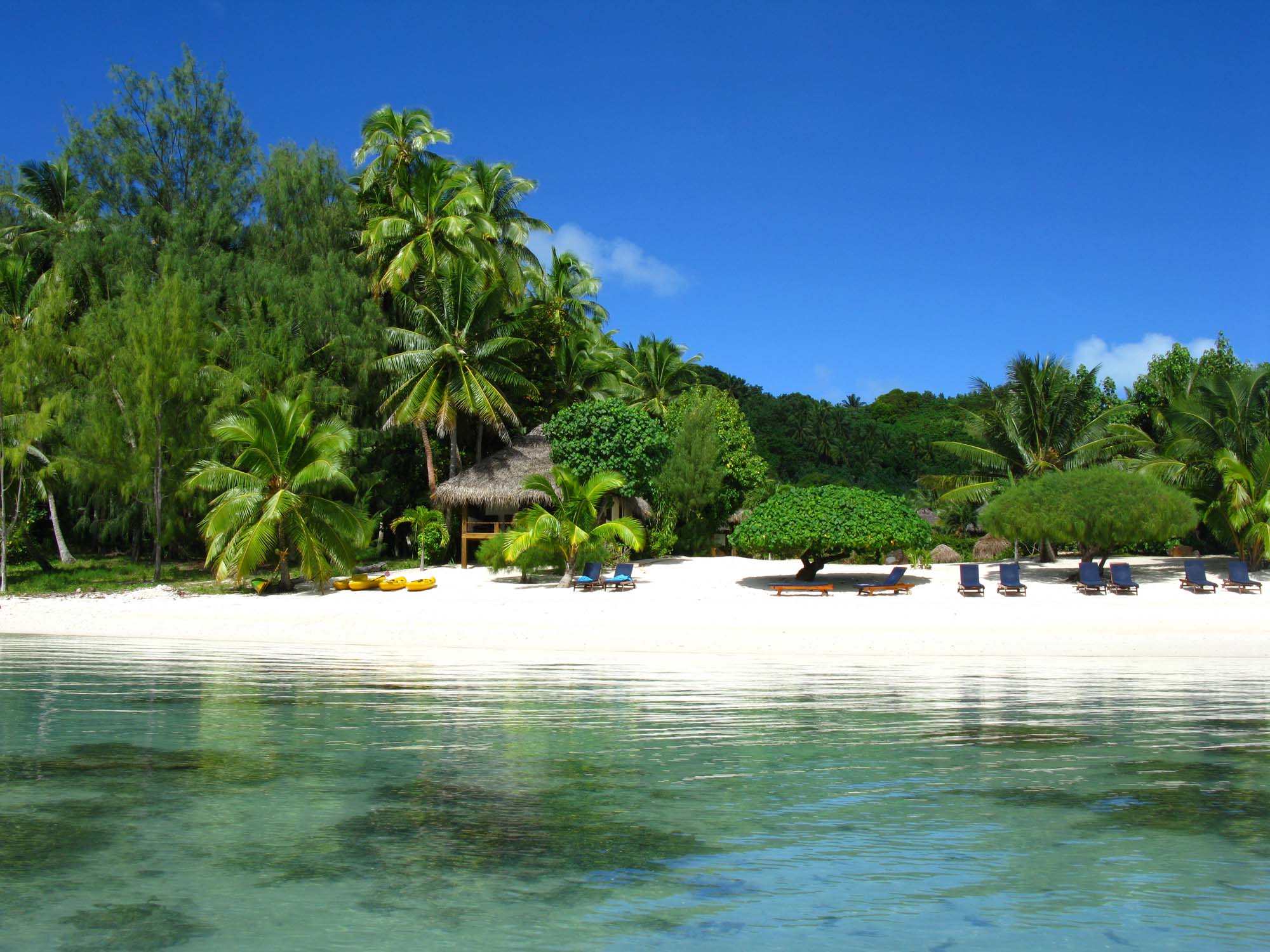 Aitutaki Beach - Reiser til Cook Islands