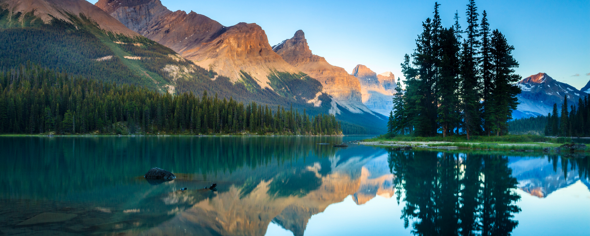 Maligne Lake, Jasper National Park, Alberta