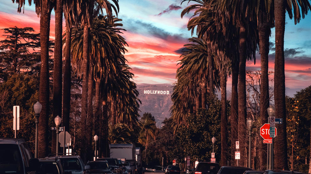 Det er virkelig helt spesielt å se Hollywood, Beverly Hills og de andre stedene man kjenner igjen fra film