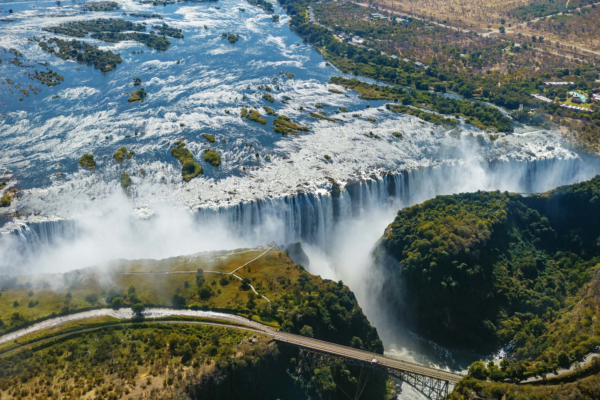Opplev de storslåtte fossefallene - Reiser til Victoria Falls