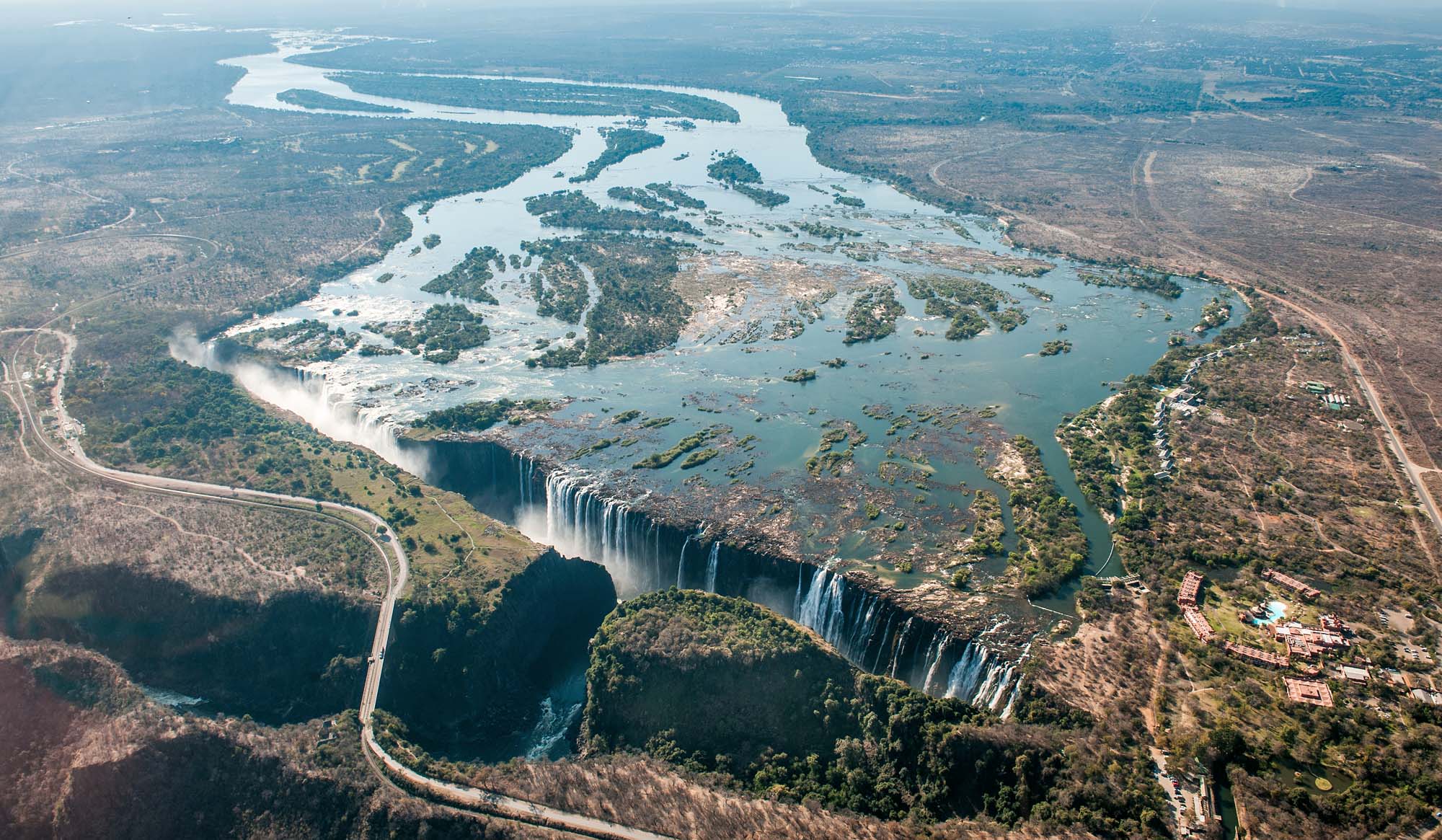 Legendariske Victoria Falls