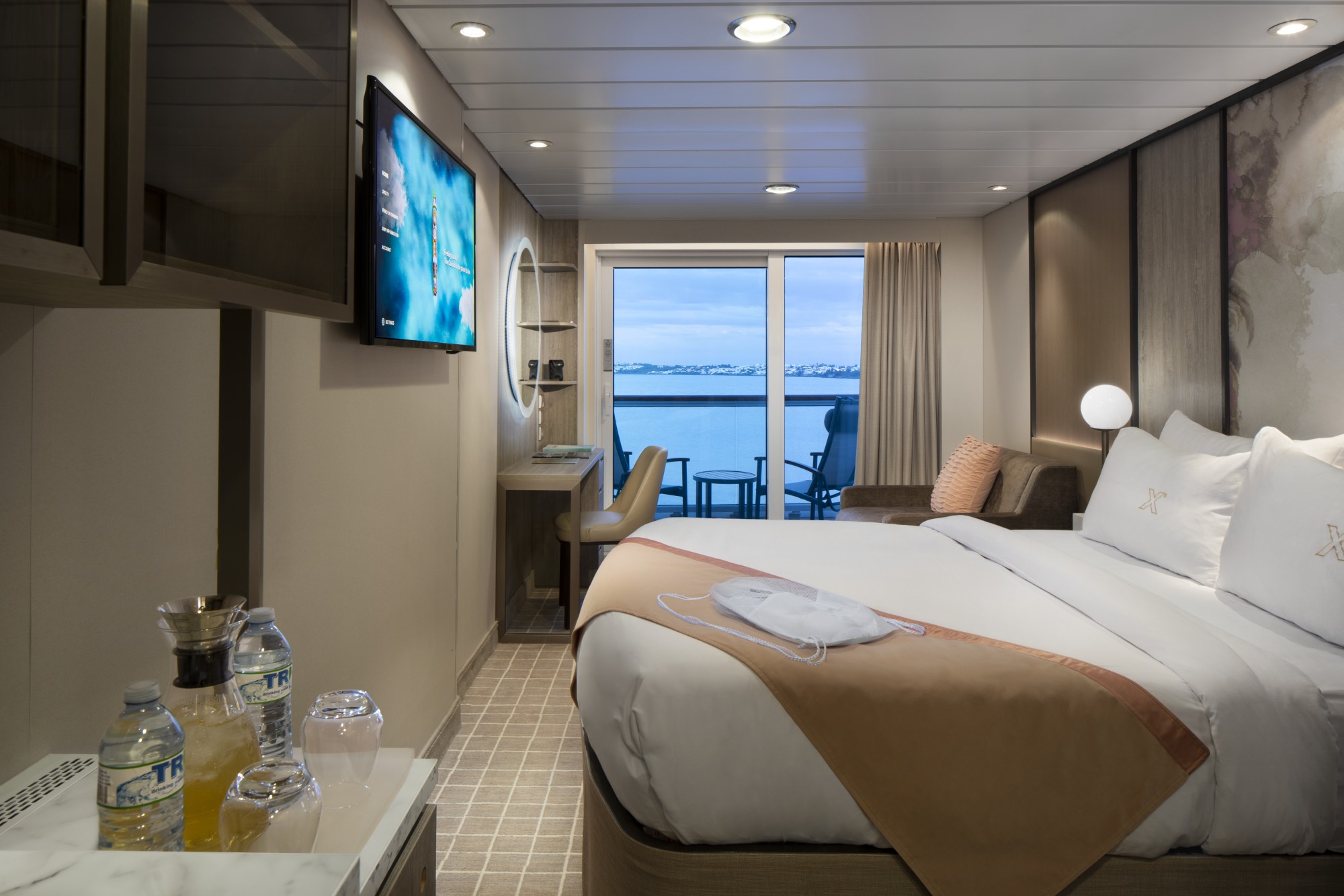 Eksempel på Aqua Class-lugar på Celebrity Summit