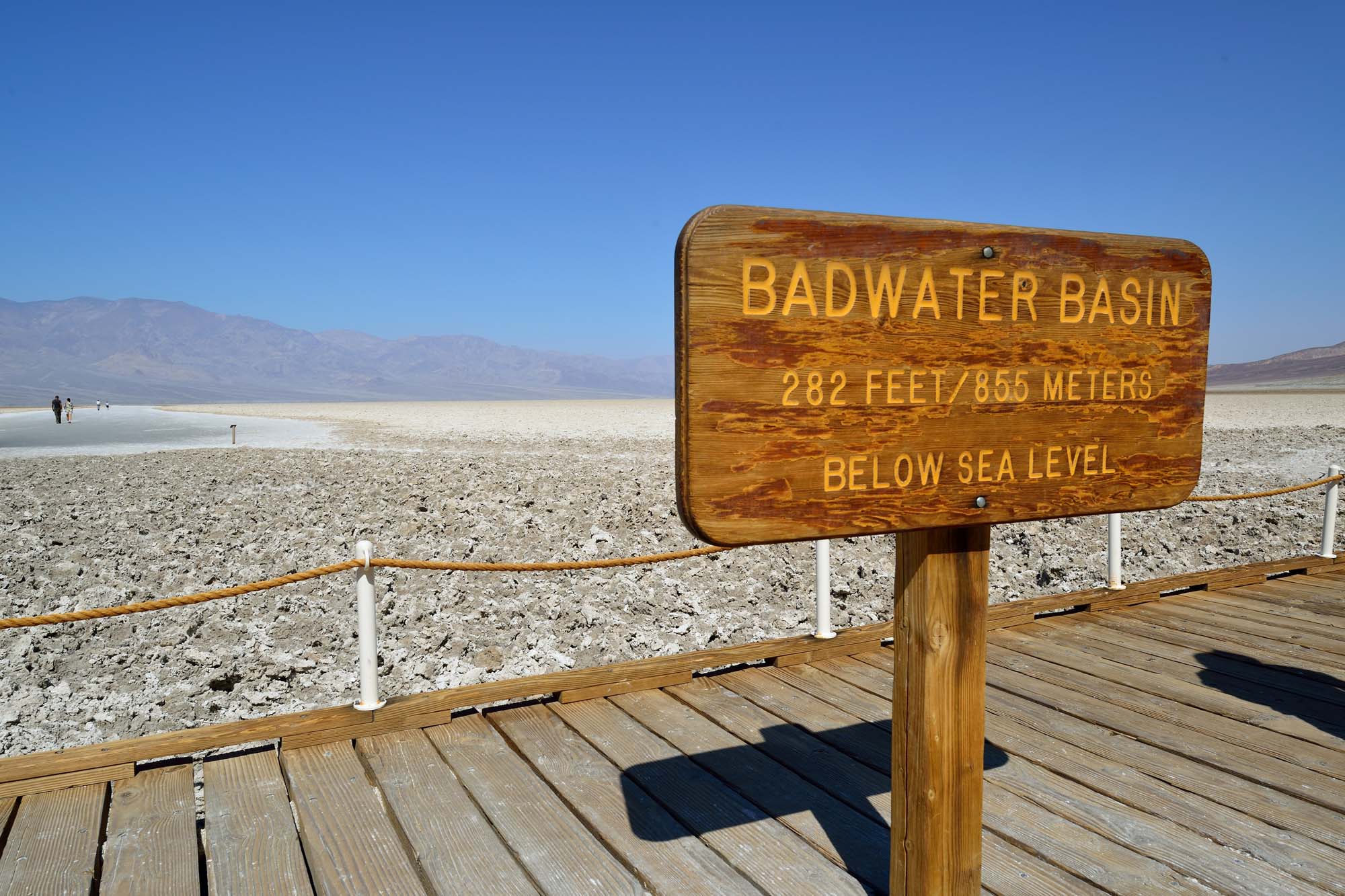 Badwater Basin - Reiser til Death Valley Nasjonalpark