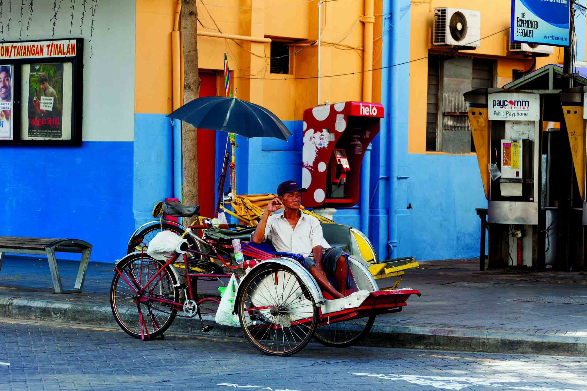 Sykkeltaxi i George Town
