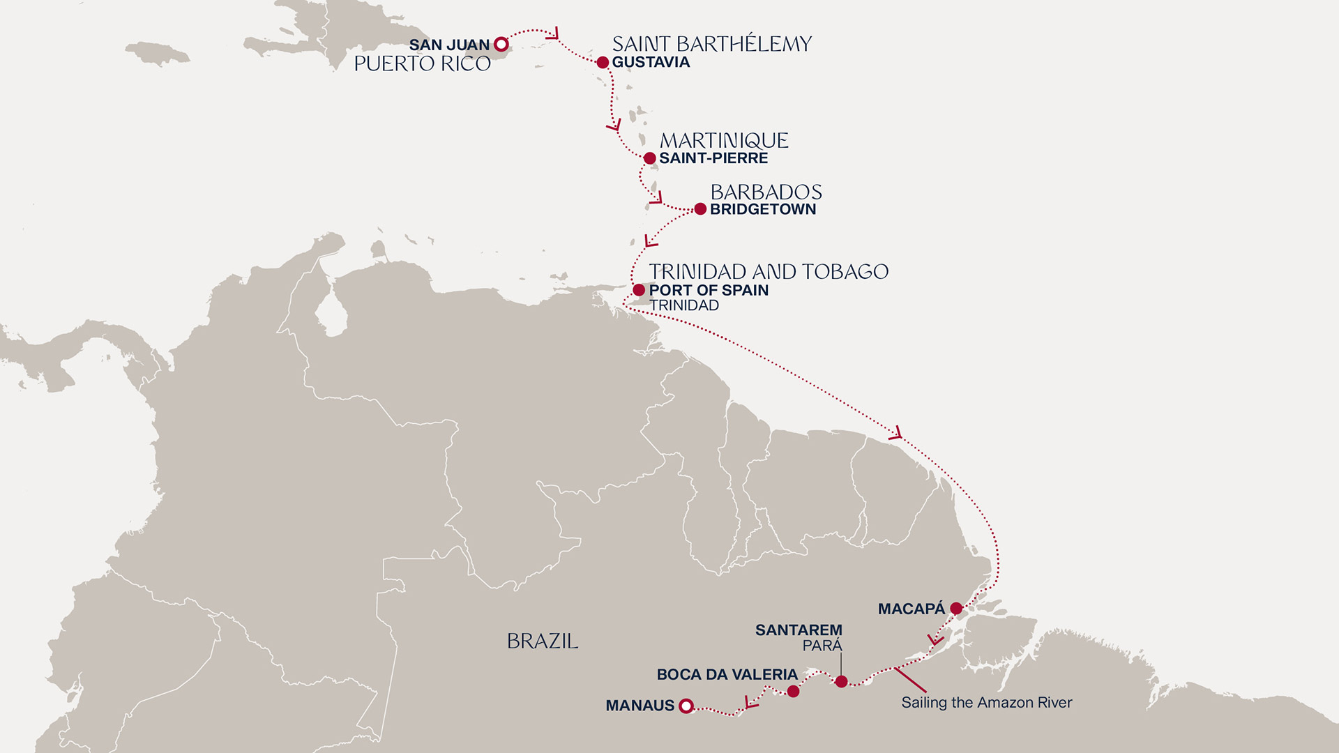 Den spennende cruiseruten fylt med eksotiske stopp om bord på Explora Journeys