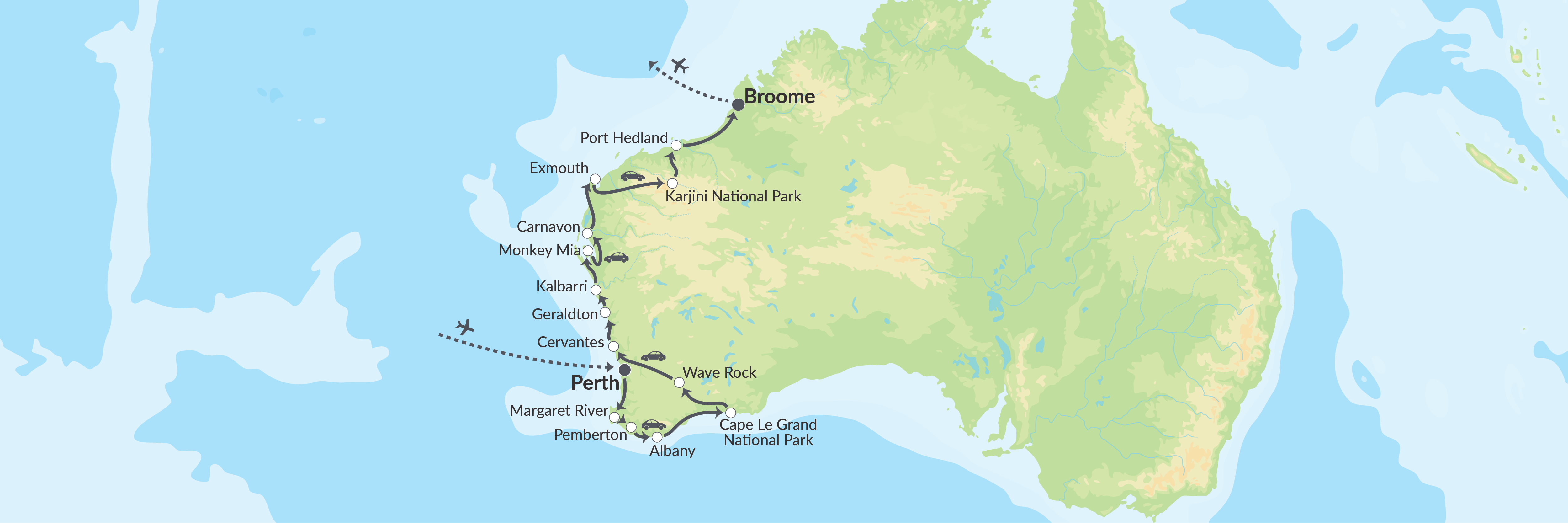 76864 Kør Selv Ferie I Det Vestlige Australien