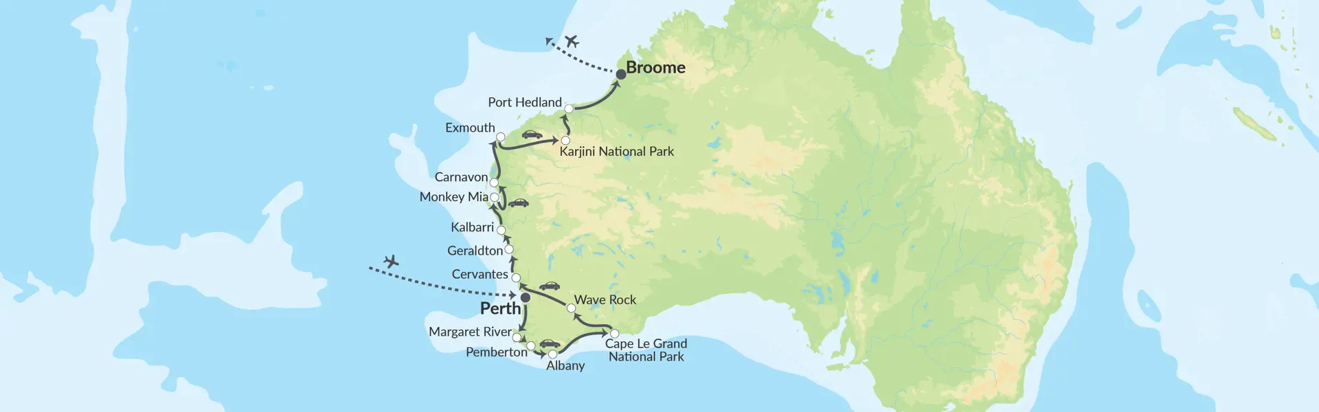 76864 Kør Selv Ferie I Det Vestlige Australien