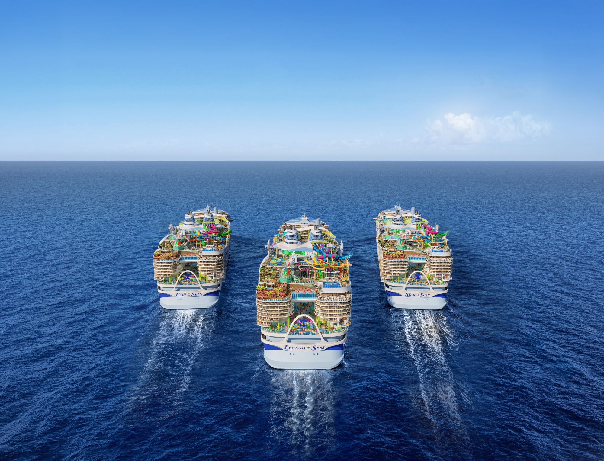 Det nye Legend of the Seas er det tredje skipet i Royal Caribbeans Icon-klasse