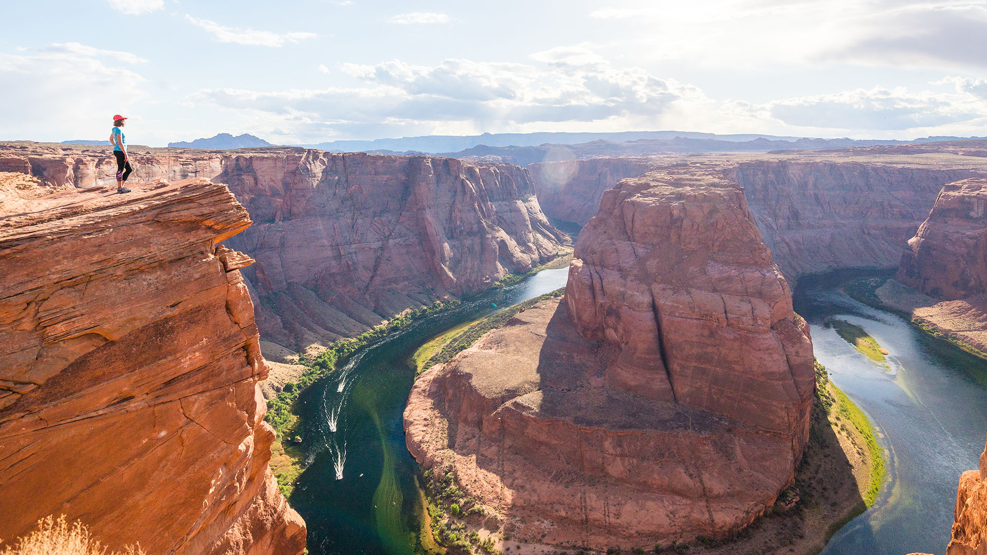 Horseshoe Bend i Arizona er bare én av mange naturopplevelser på Vestkysten i USA