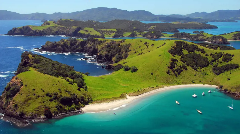 Bay of Islands er en vakker kystregion nord i New Zealand