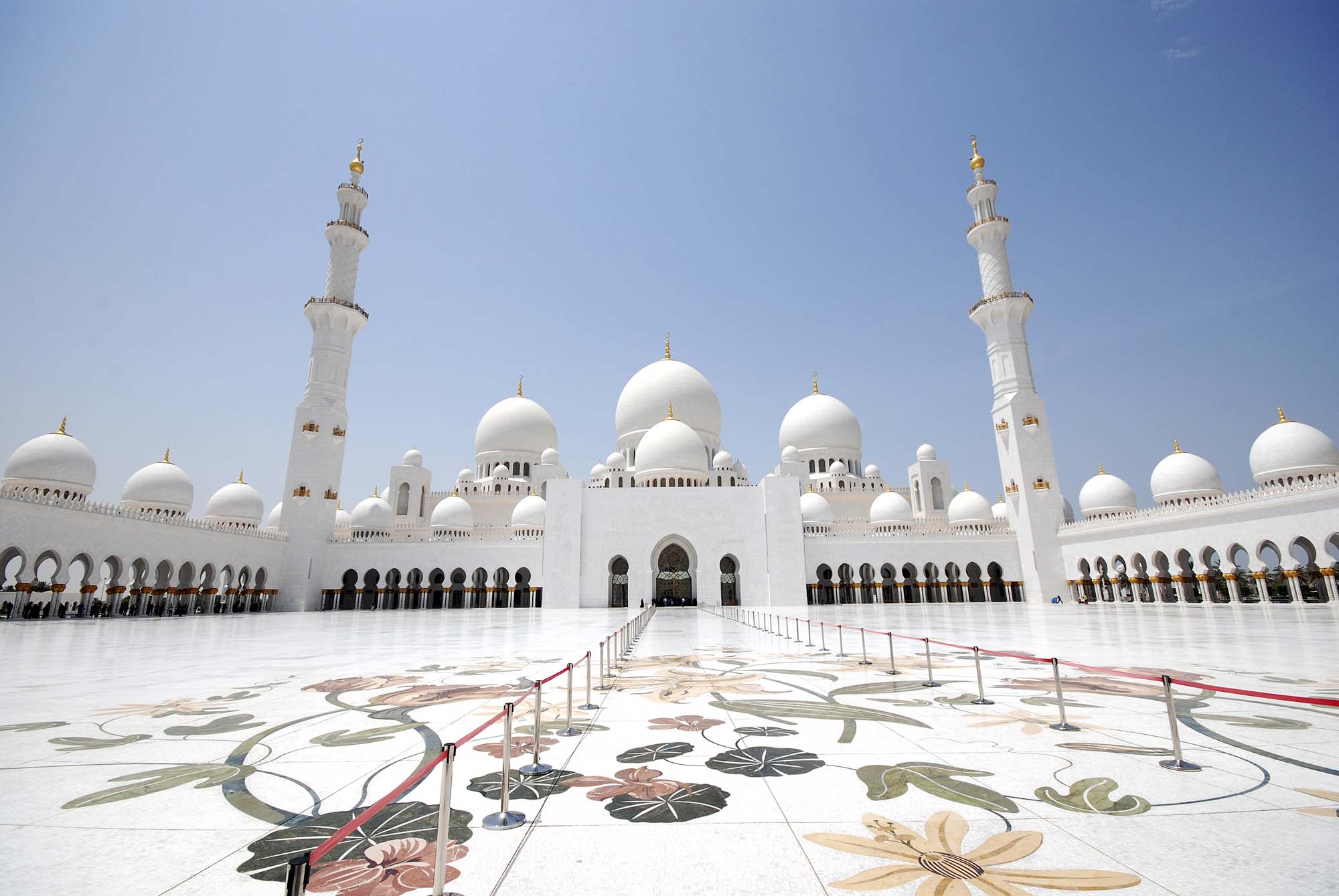 Stormoskeen Sheikh Zayed i Abu Dhabi