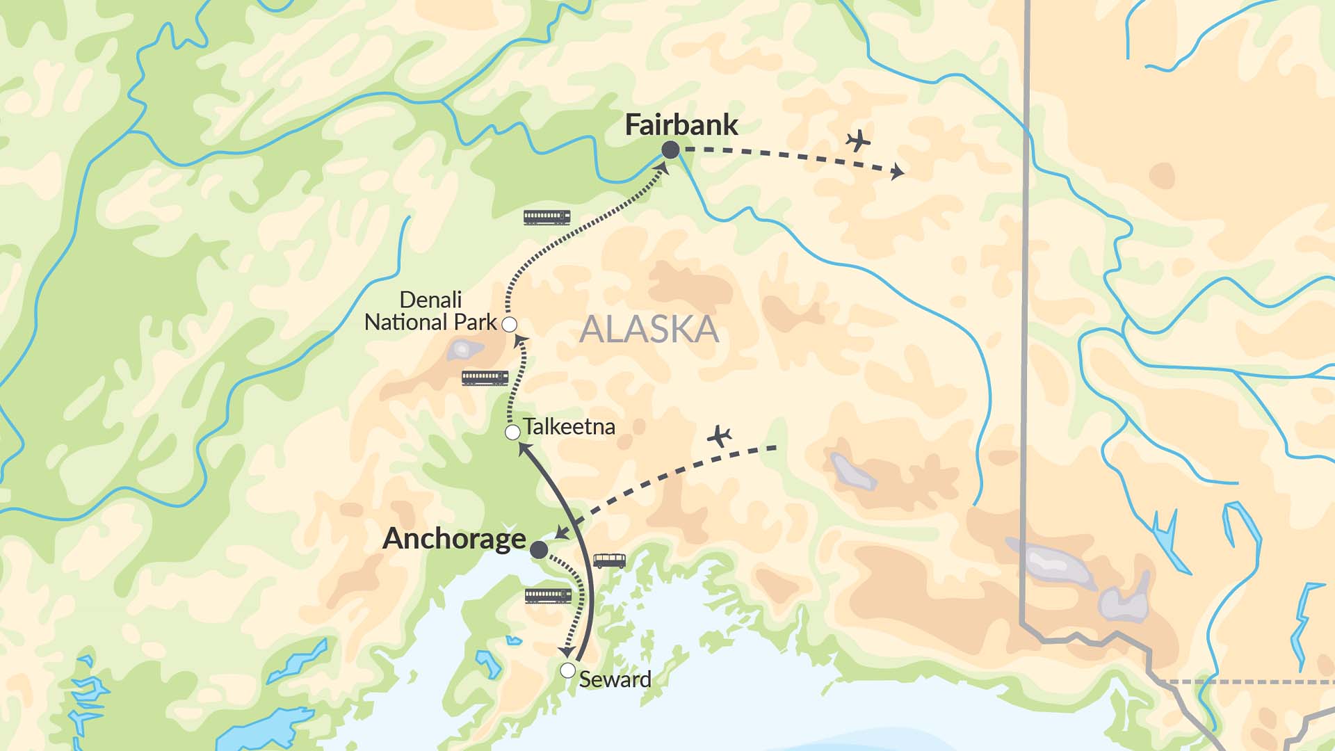 Togreise i villmarken