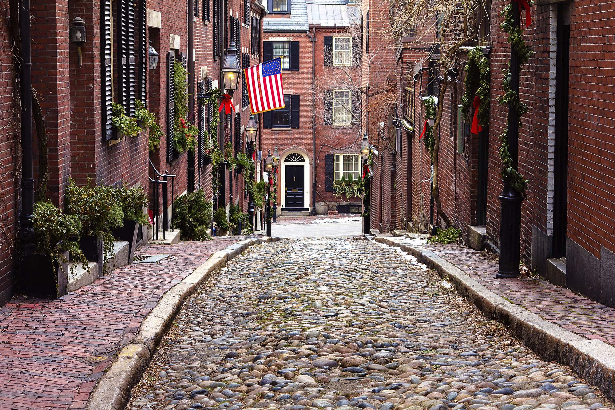 Boston byr på mange sjarmerende og historiske gater