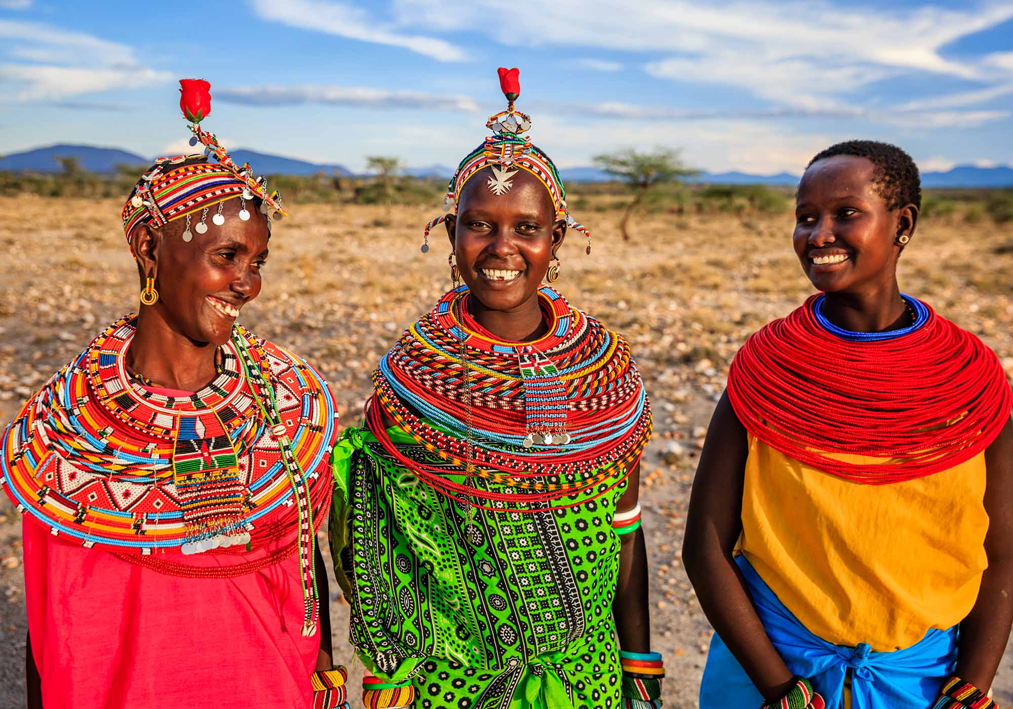 Møt den vennlige Samburu-stammen, nært beslektet med Masaiene