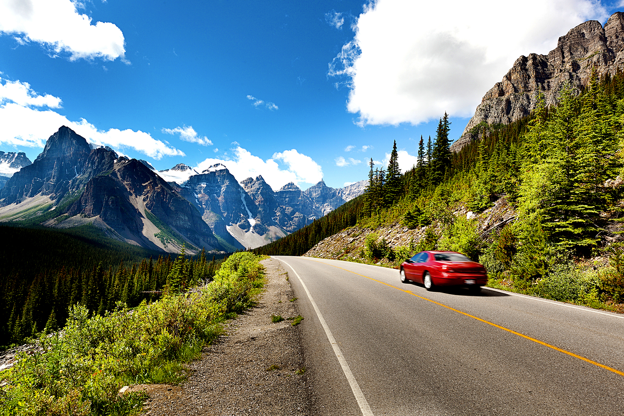 Bilferie er en god måte å komme tett på den kanadiske naturen