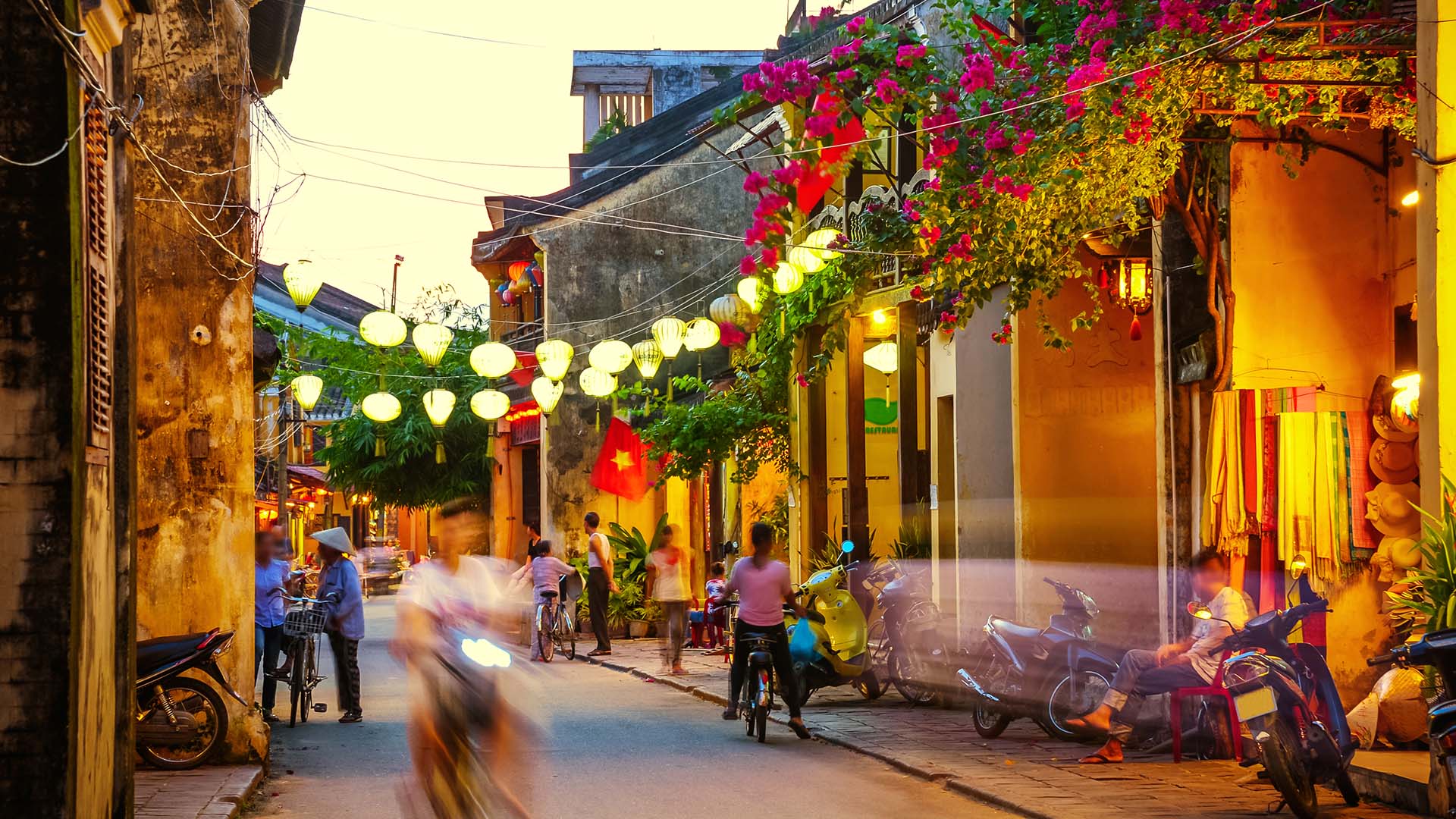 Gled dere til en spennende reise til Sør Vietnam, og oppdag de fargerike gatene i Hoi An