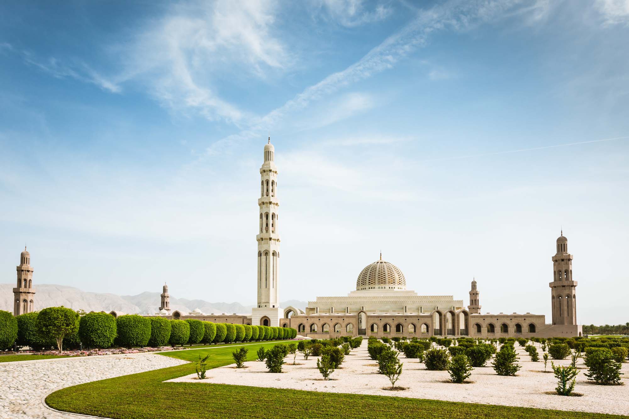 Sultan Qaboos Grand Mosque i Oman