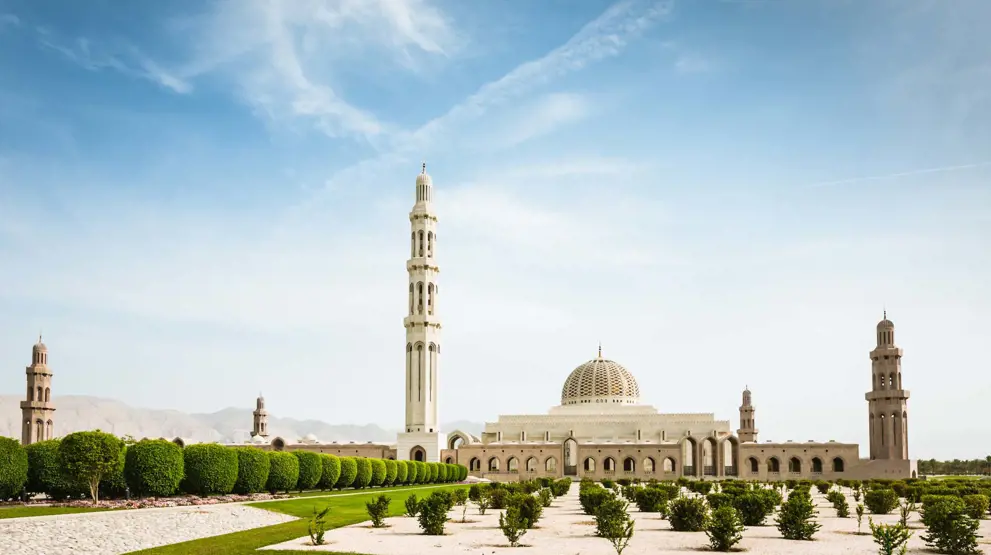 Sultan Qaboos Grand Mosque i Oman