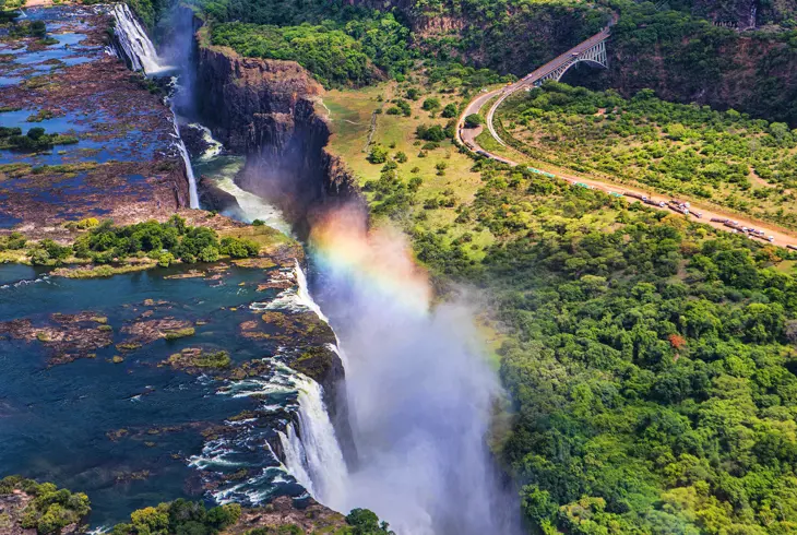 Majestetiske Victoria Falls