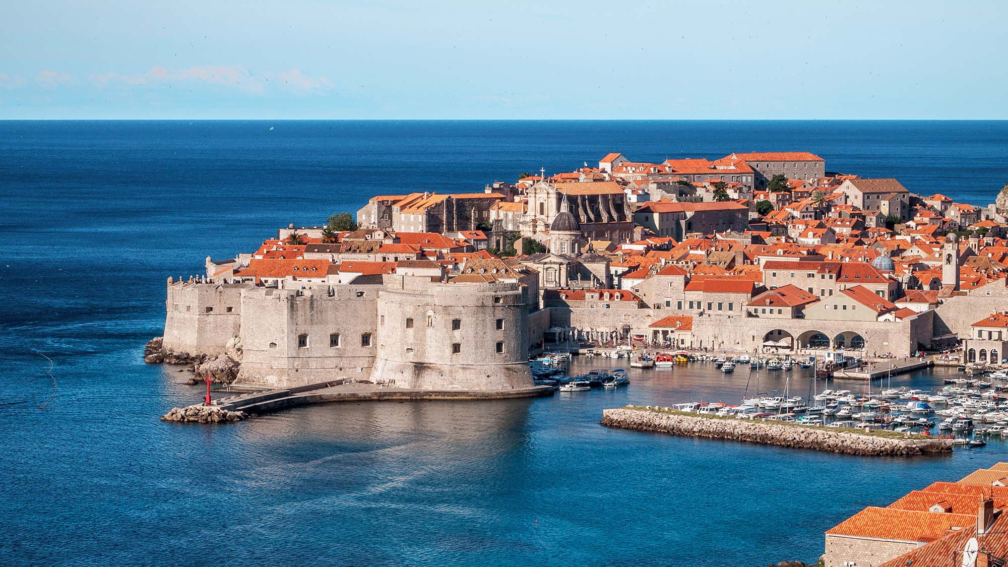 Gamlebyen i Dubrovnik er byens historiske hjerte og står på UNESCOs verdensarvliste