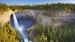 Helmcken Falls i Wells Gray Provincial Park, British Columbia - Bilferie i Canada