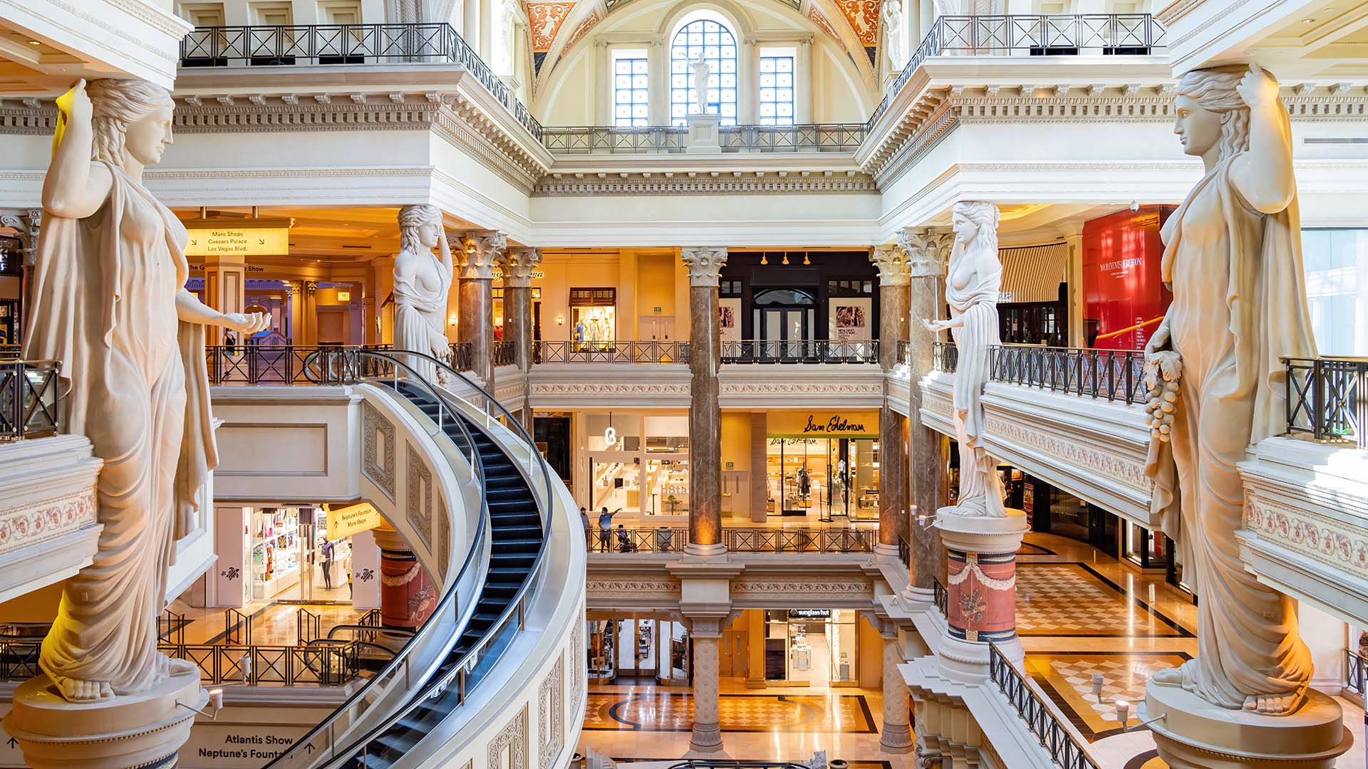 Caesars Palace er beundringsverdig og verdt et besøk