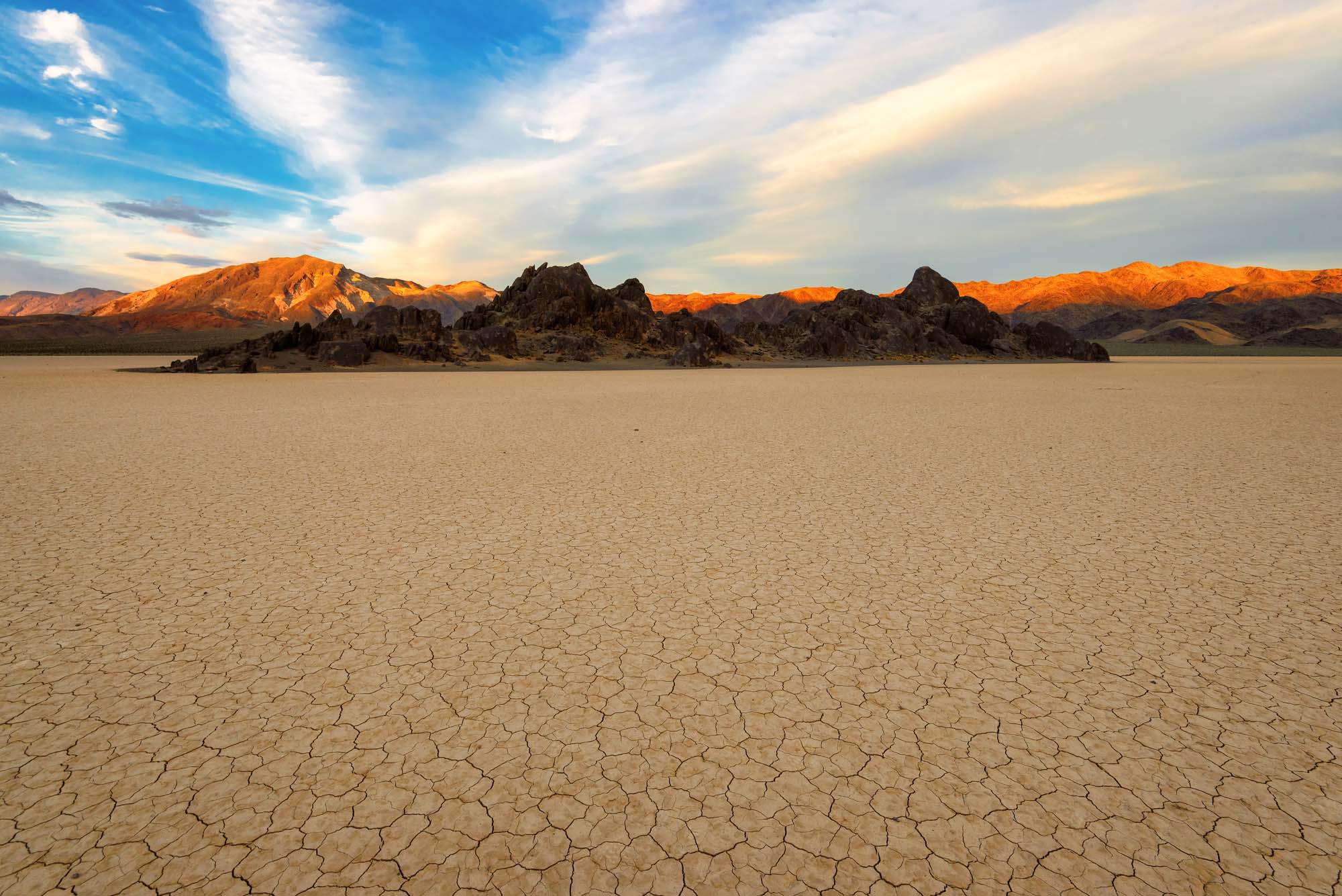 Racetrack Playa - Reiser til Death Valley nasjonalpark