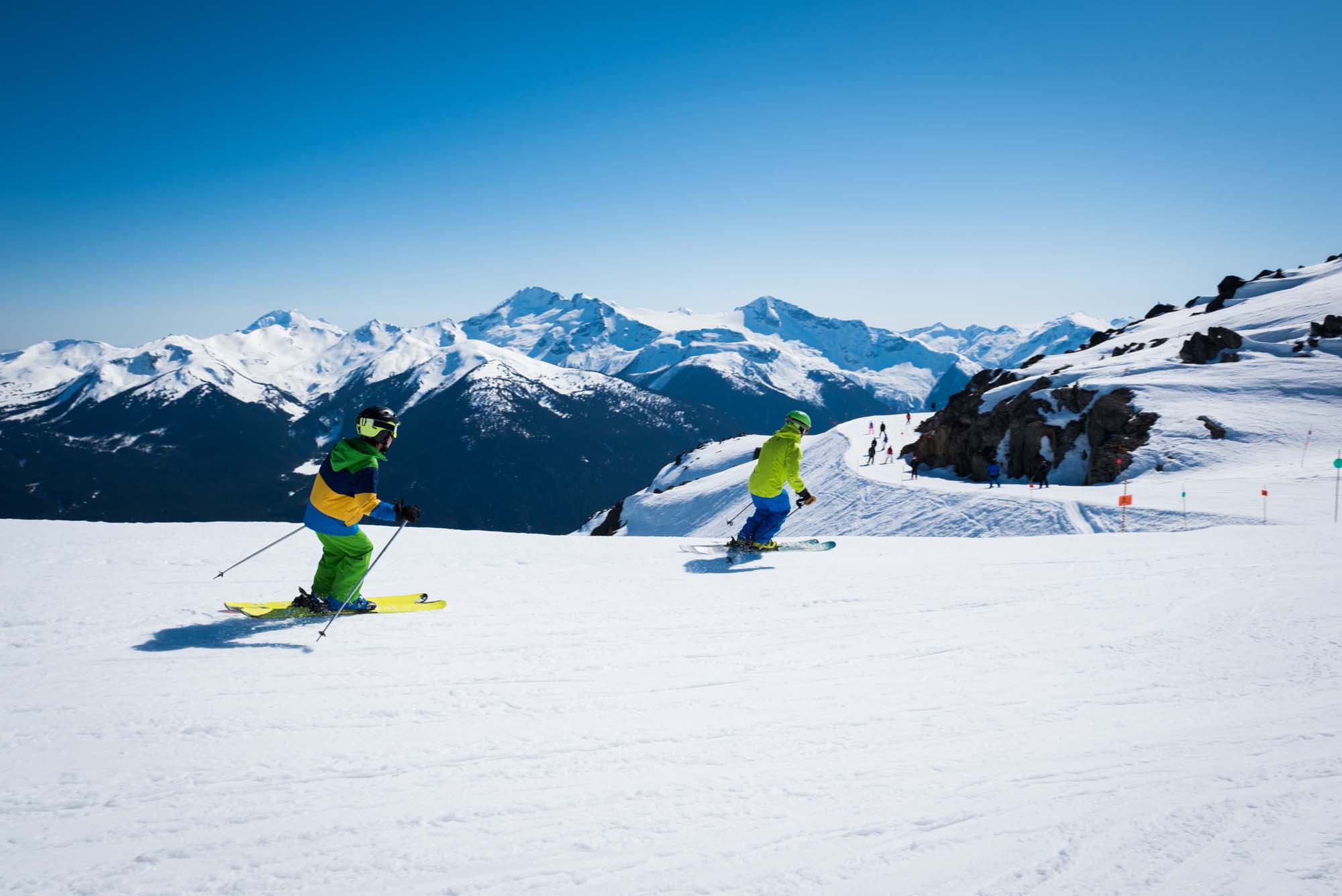 På ski i Whistler