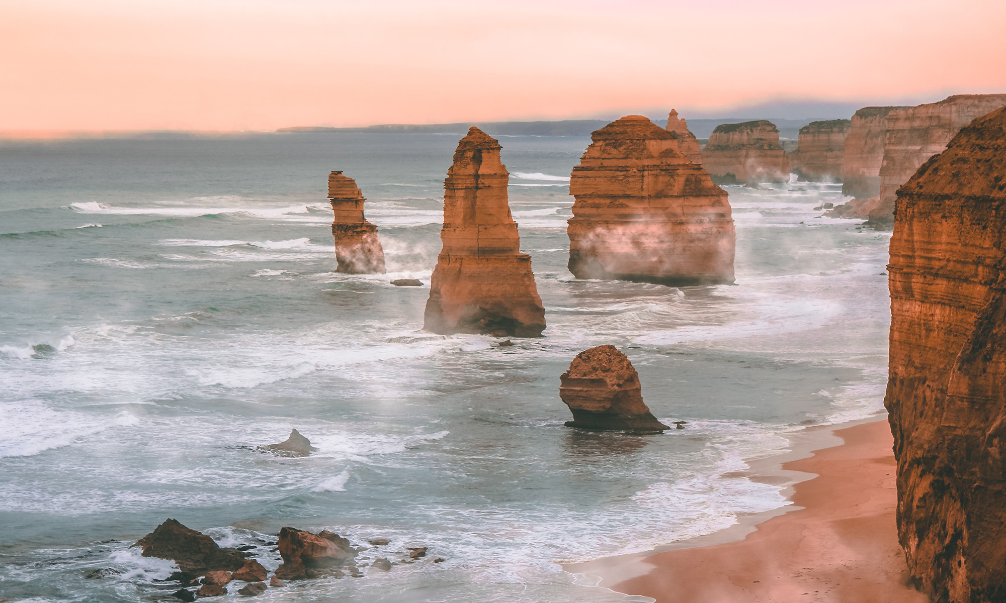 De 12 Apostlene langs Great Ocean Road