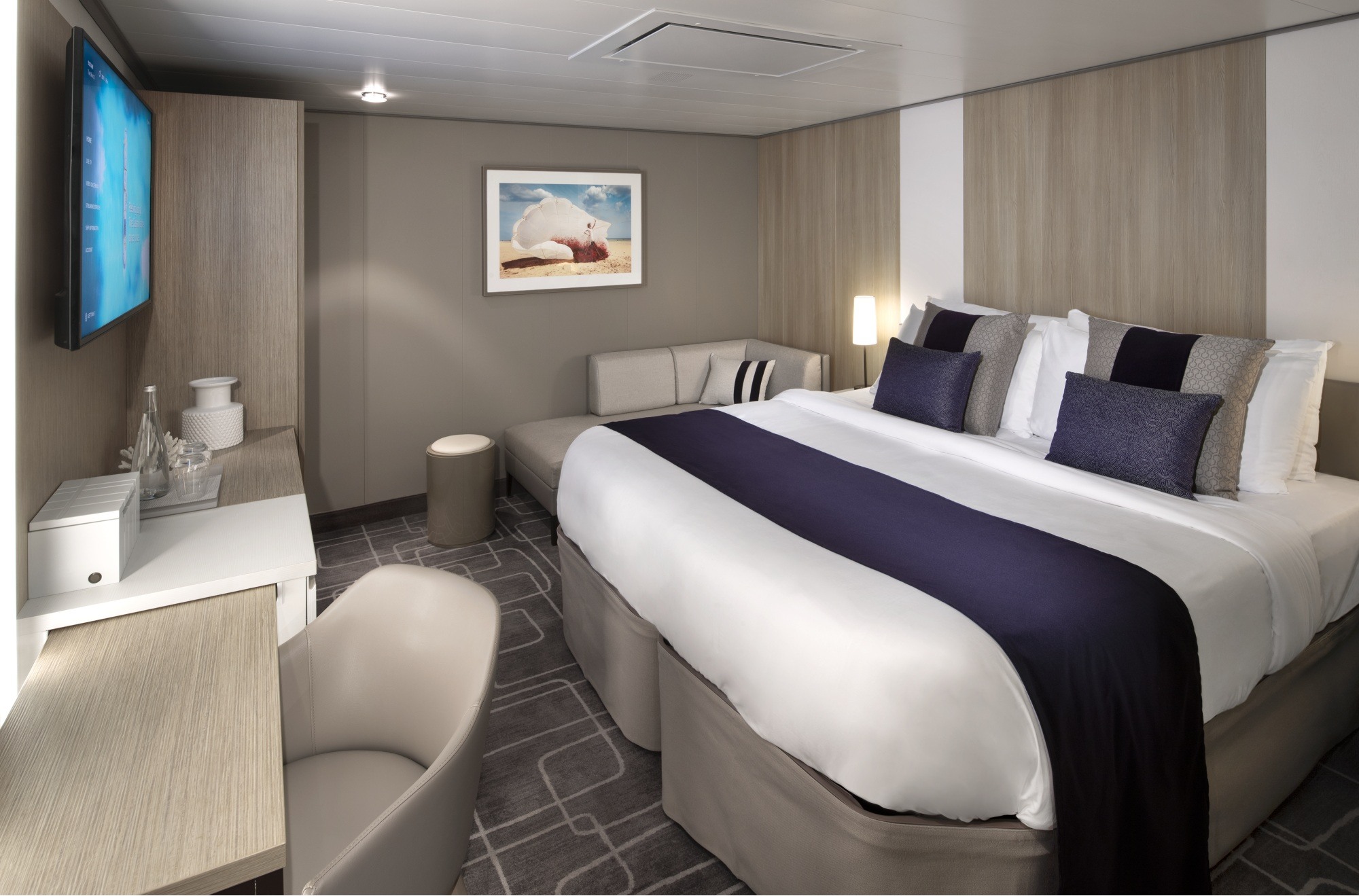 Innvendig lugar på Celebrity Edge