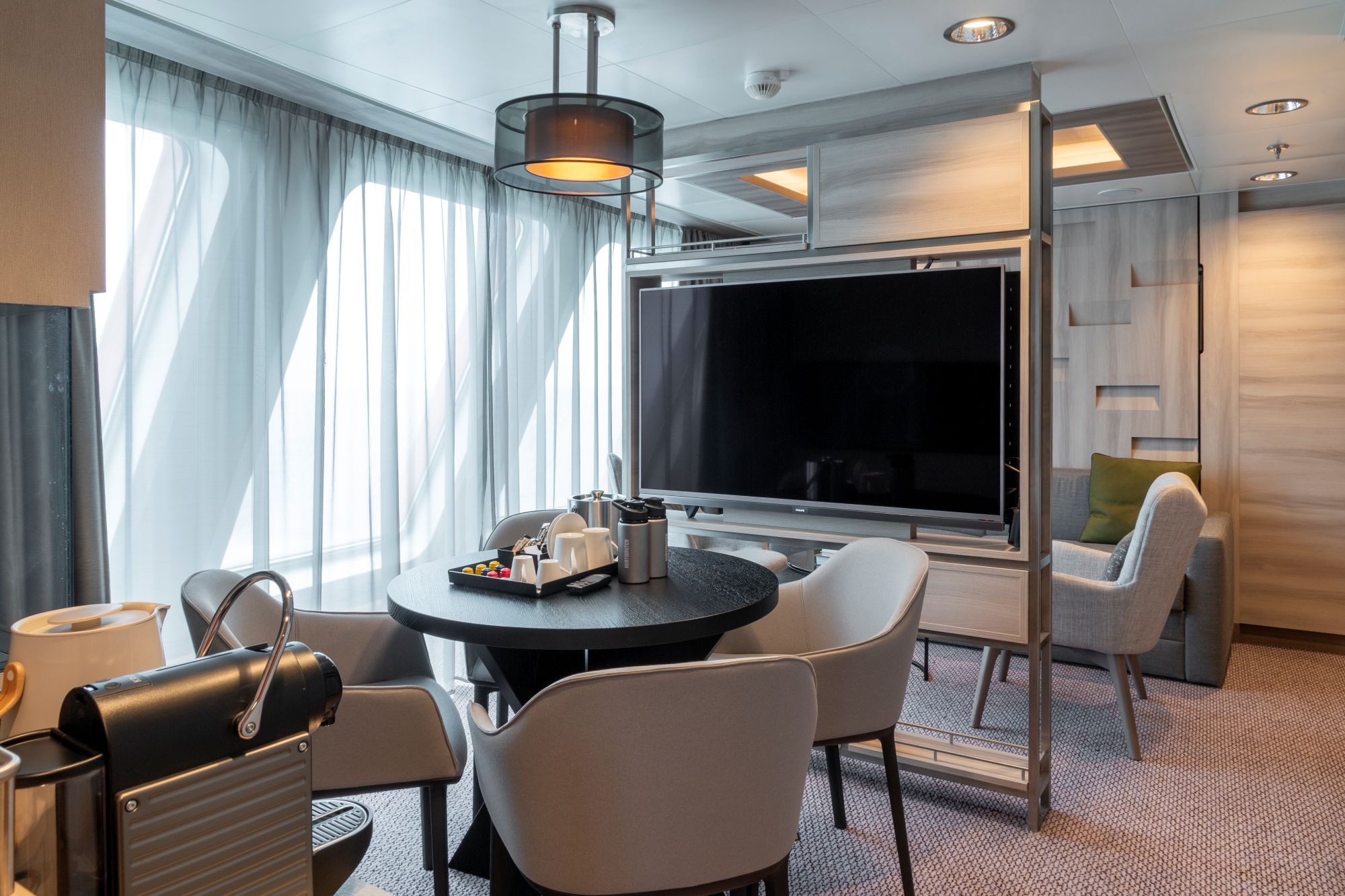 Ekspedisjonssuitene om bord er de mest eksklusive lugarene på skipet | Foto: HX Expeditions