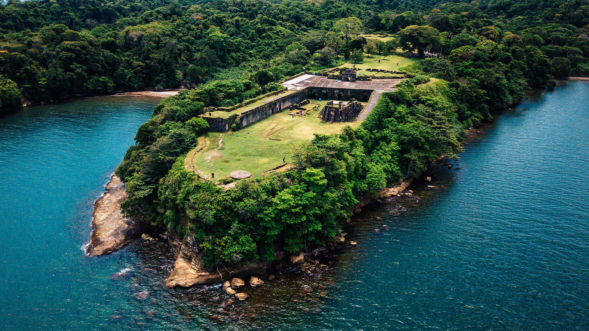 San Lorenzo-fortet i Colón er en viktig del av Panamas rike kolonihistorie