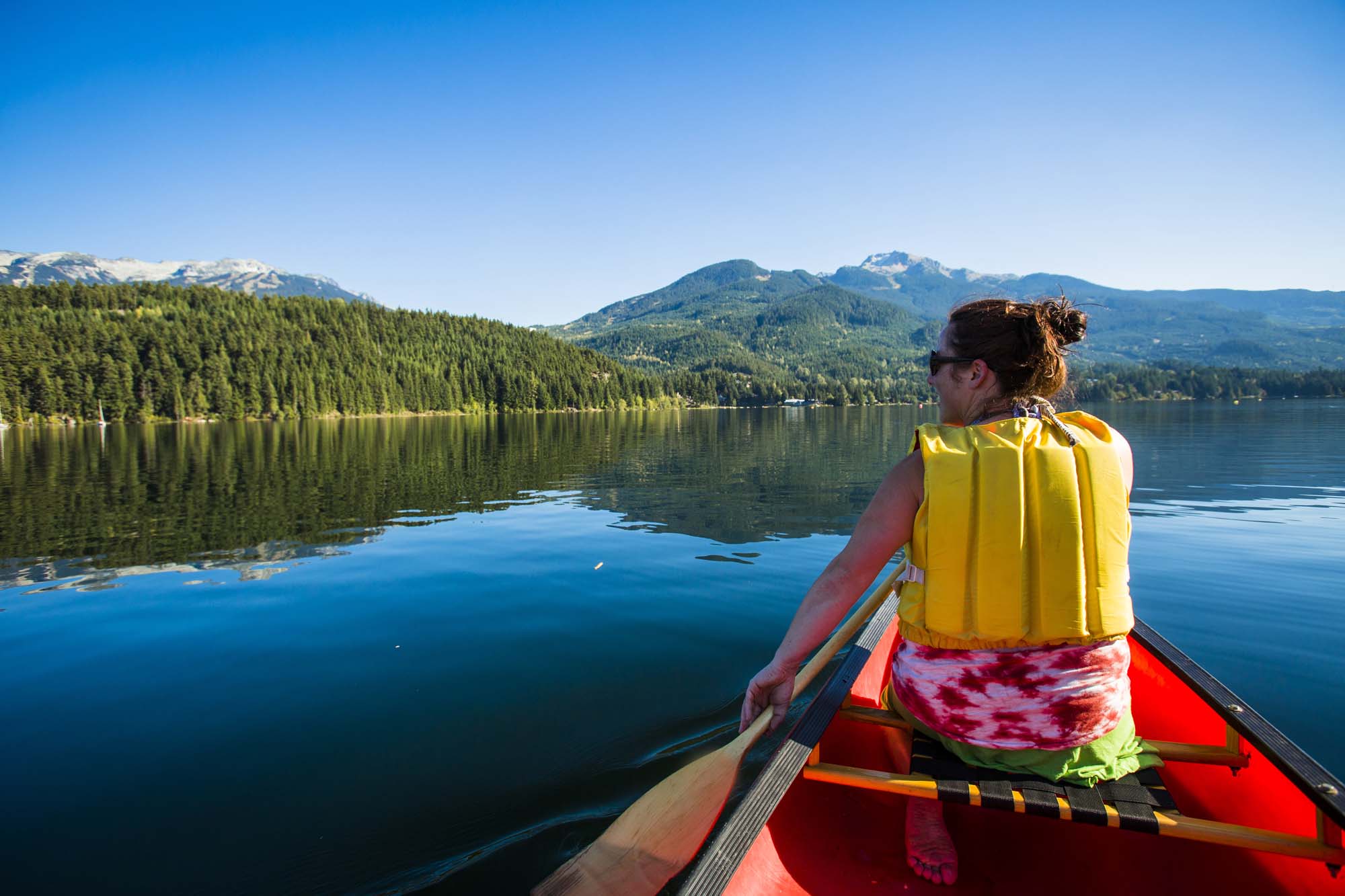 Whistler er like vakkert og aktivt sommer som vinter