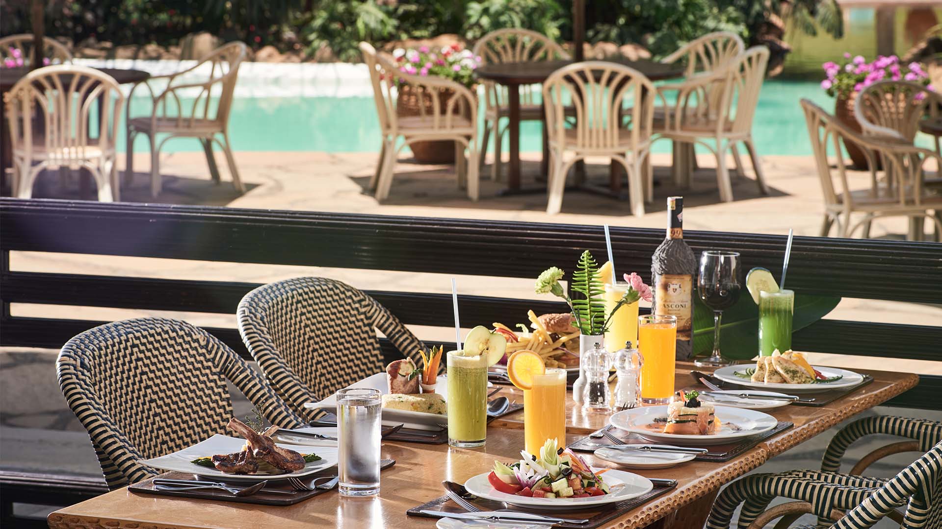 Nyt den deilige hotellmaten