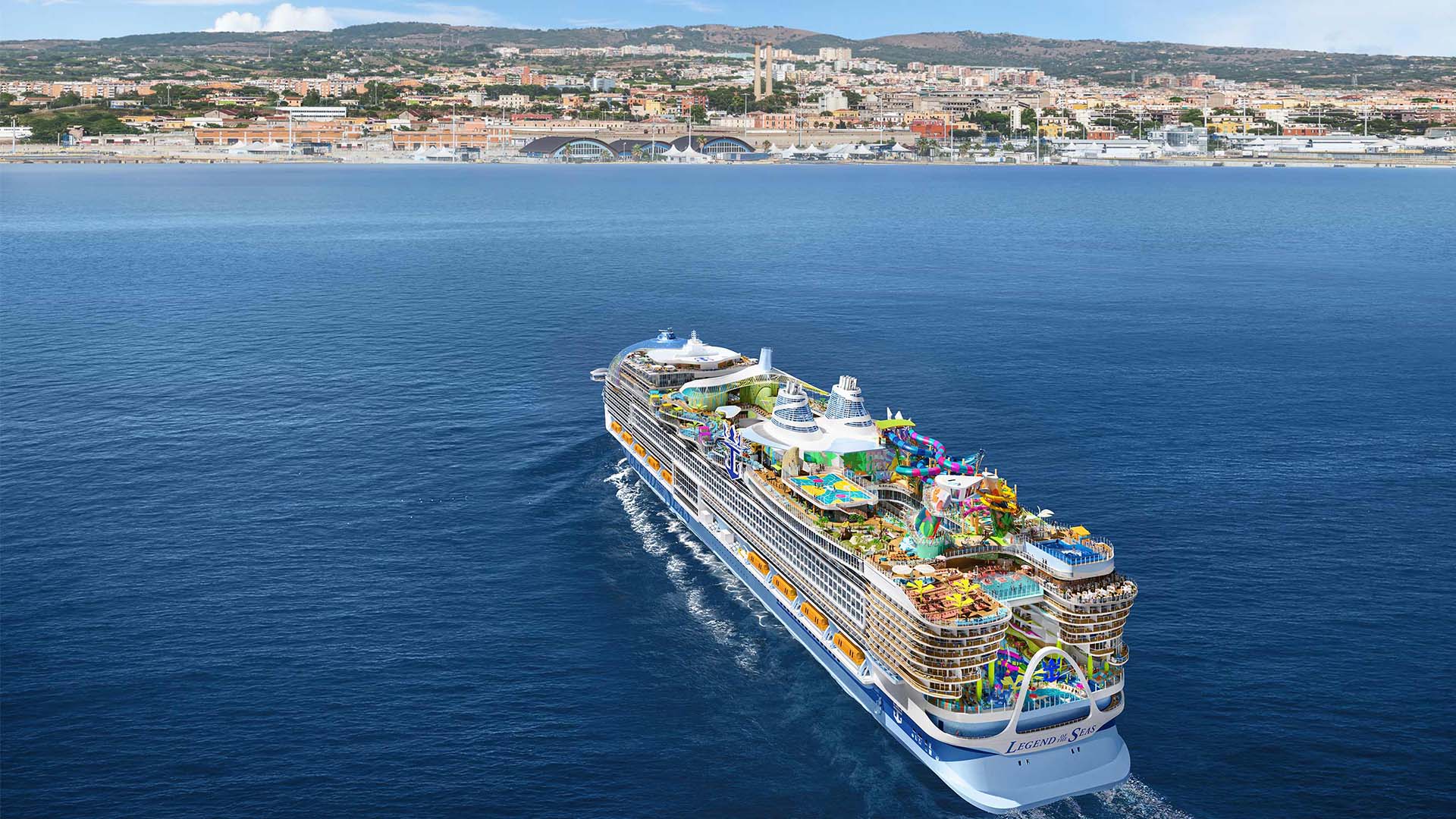 Nyt seilaset om bord det utrolige Legend of the Seas